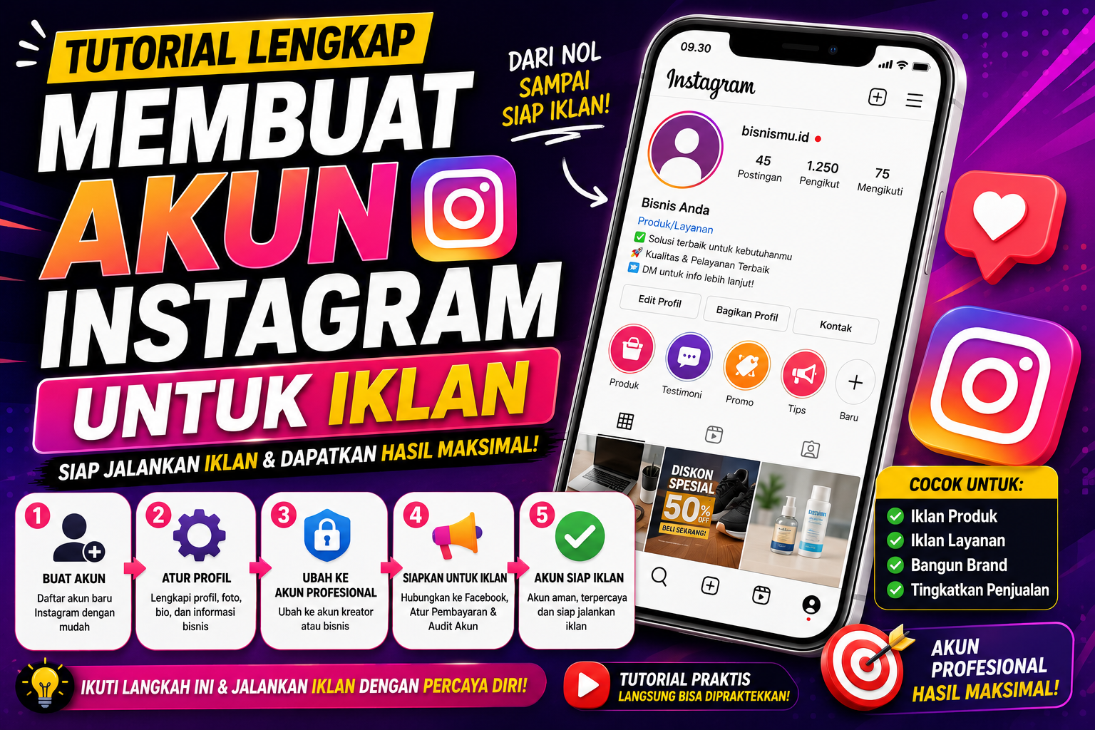 Iklan Otomatis Di Instagram