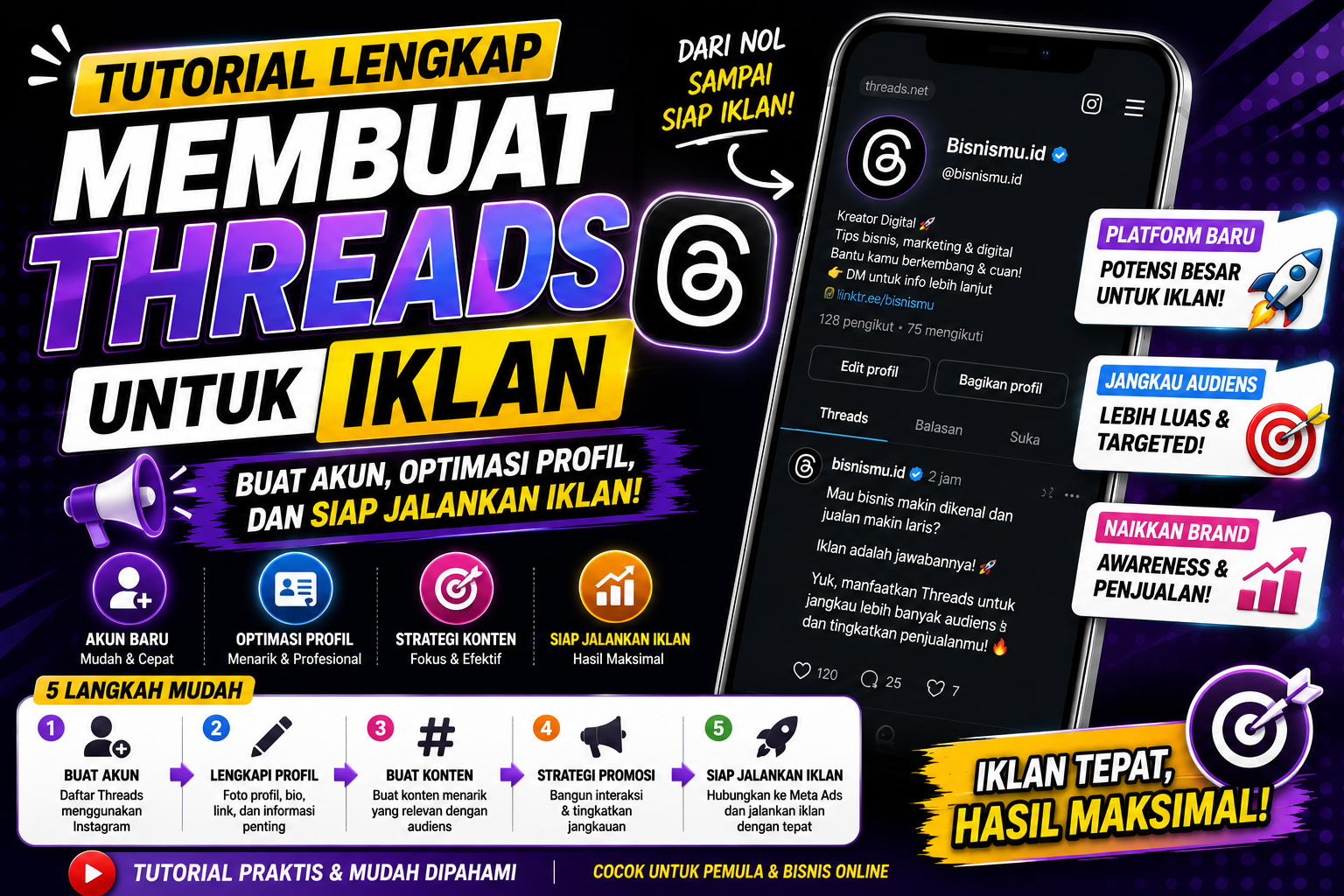 Membuat Iklan di Threads